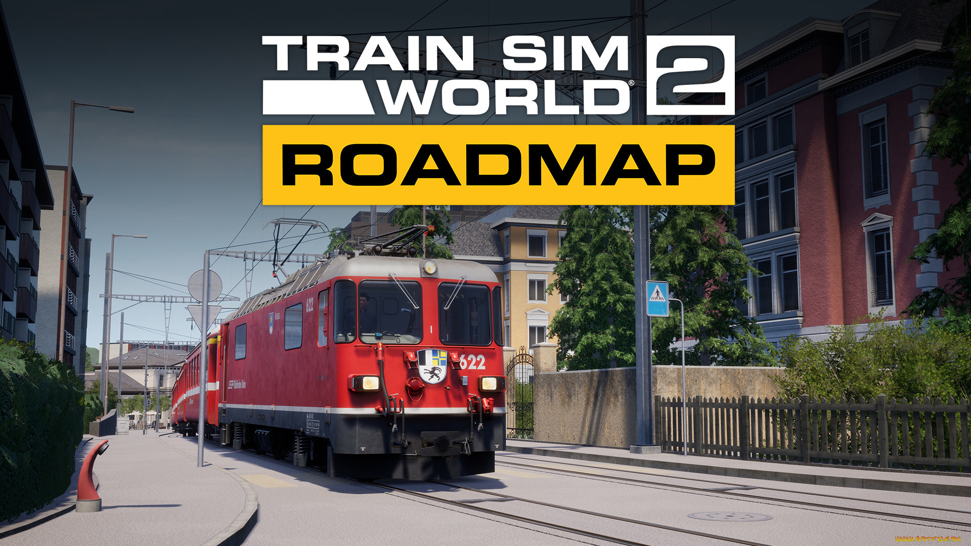 Обои Видео Игры Train Sim World 2, обои для рабочего стола, фотографии видео  игры, train sim world 2, трамвай, город Обои для рабочего стола, скачать  обои картинки заставки на рабочий стол.